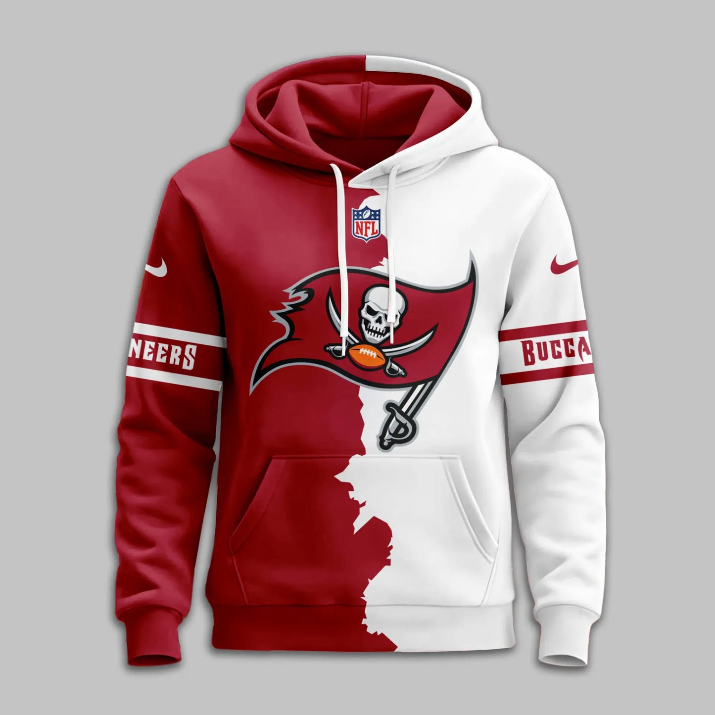 Tampa Bay Buccaneers | Premium Victory Split Hoodie TD – HuddleStyle.com - Image 3