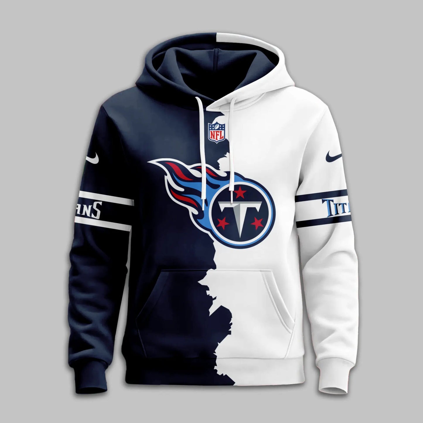 Tennessee Titans | Premium Victory Split Hoodie TD – HuddleStyle.com - Image 3