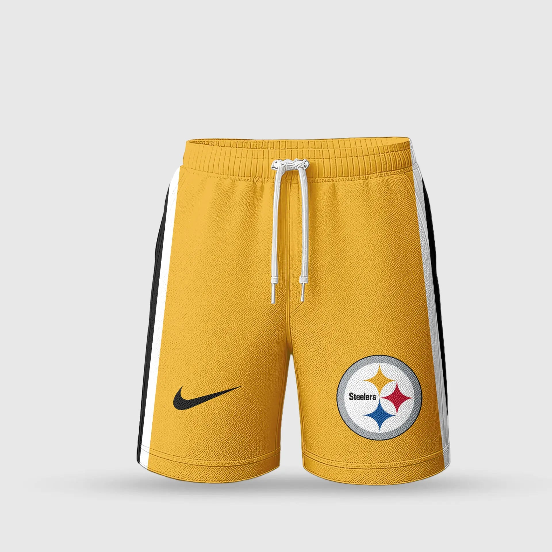 Pittsburgh Steelers | Premium NFL Combo Polo And Shorts TD – HuddleStyle.com - Image 3