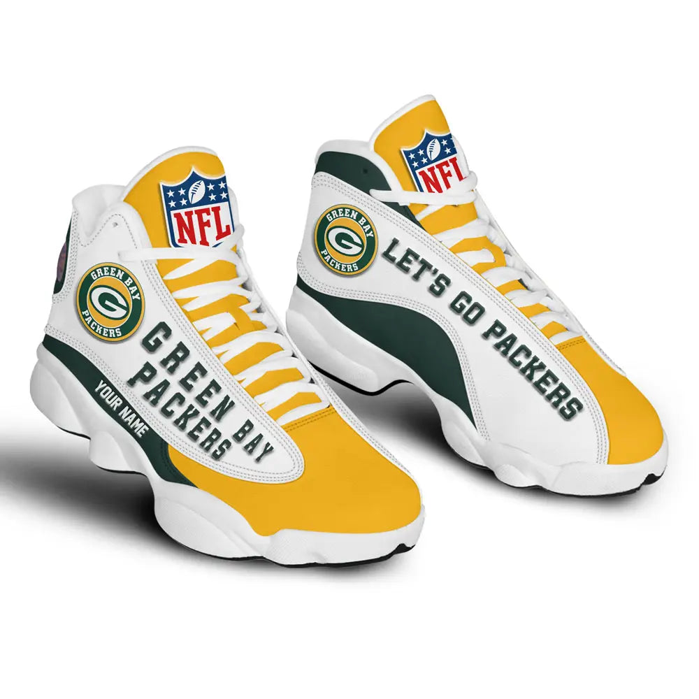 Green Bay Packers | Premium NFL Game Day Air Jordan 13 TD – HuddleStyle.com - Image 3
