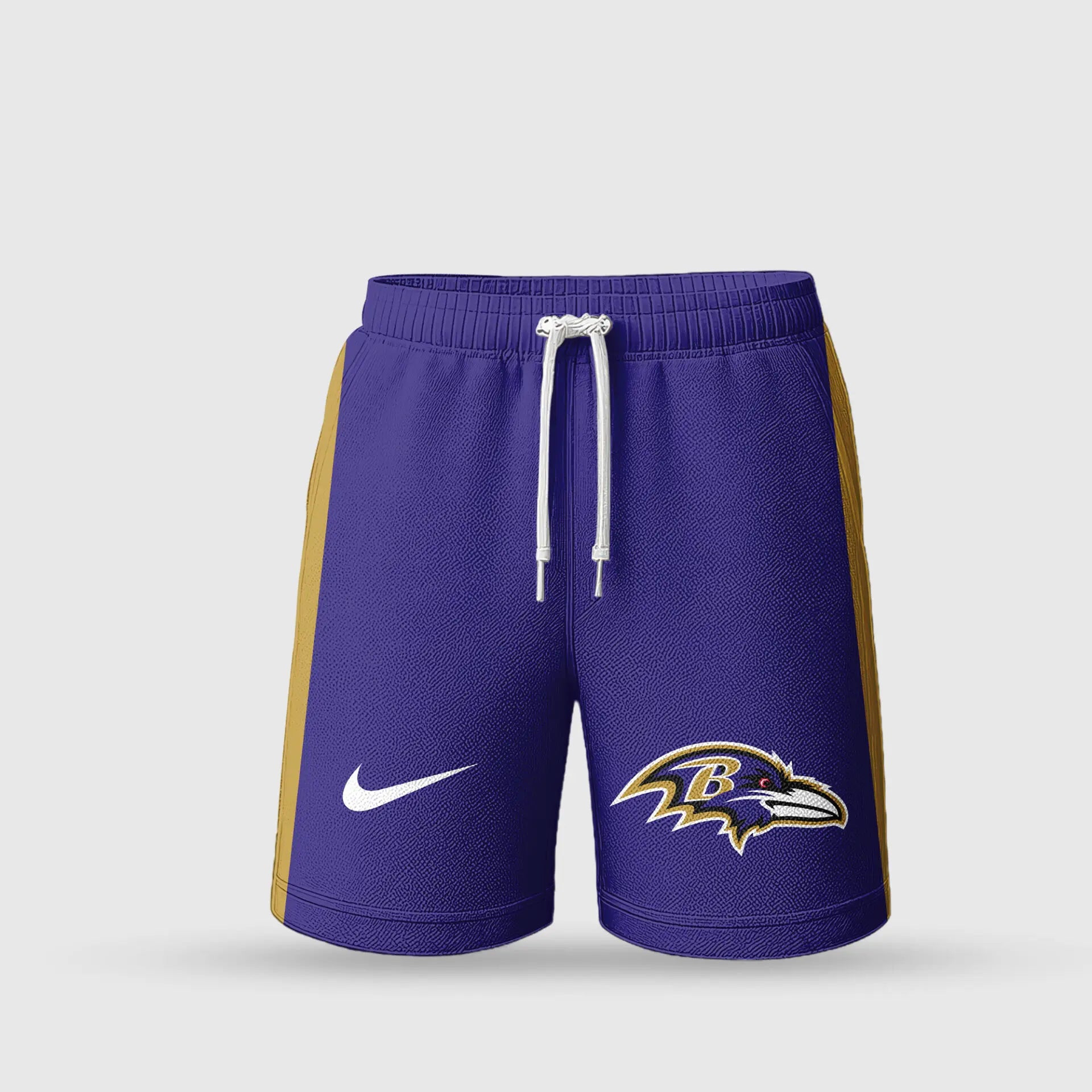 Baltimore Ravens | Premium NFL Combo Polo And Shorts TD – HuddleStyle.com - Image 3