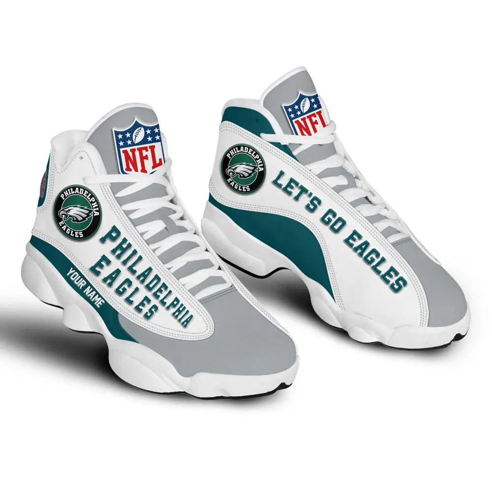Philadelphia Eagles | Premium NFL Game Day Air Jordan 13 TD – HuddleStyle.com - Image 3
