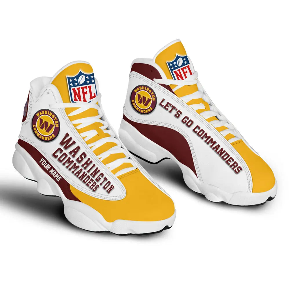 Washington Commanders | Premium NFL Game Day Air Jordan 13 TD – HuddleStyle.com - Image 3
