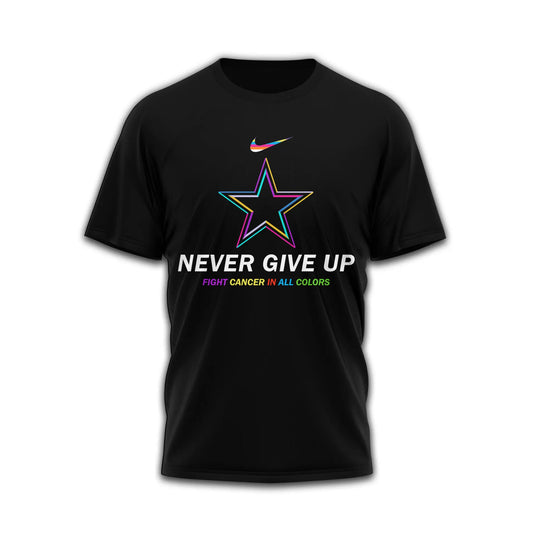 Dallas Cowboys | Premium Fight Cancer In All Colors 3D Shirt TD – HuddleStyle.com - Main