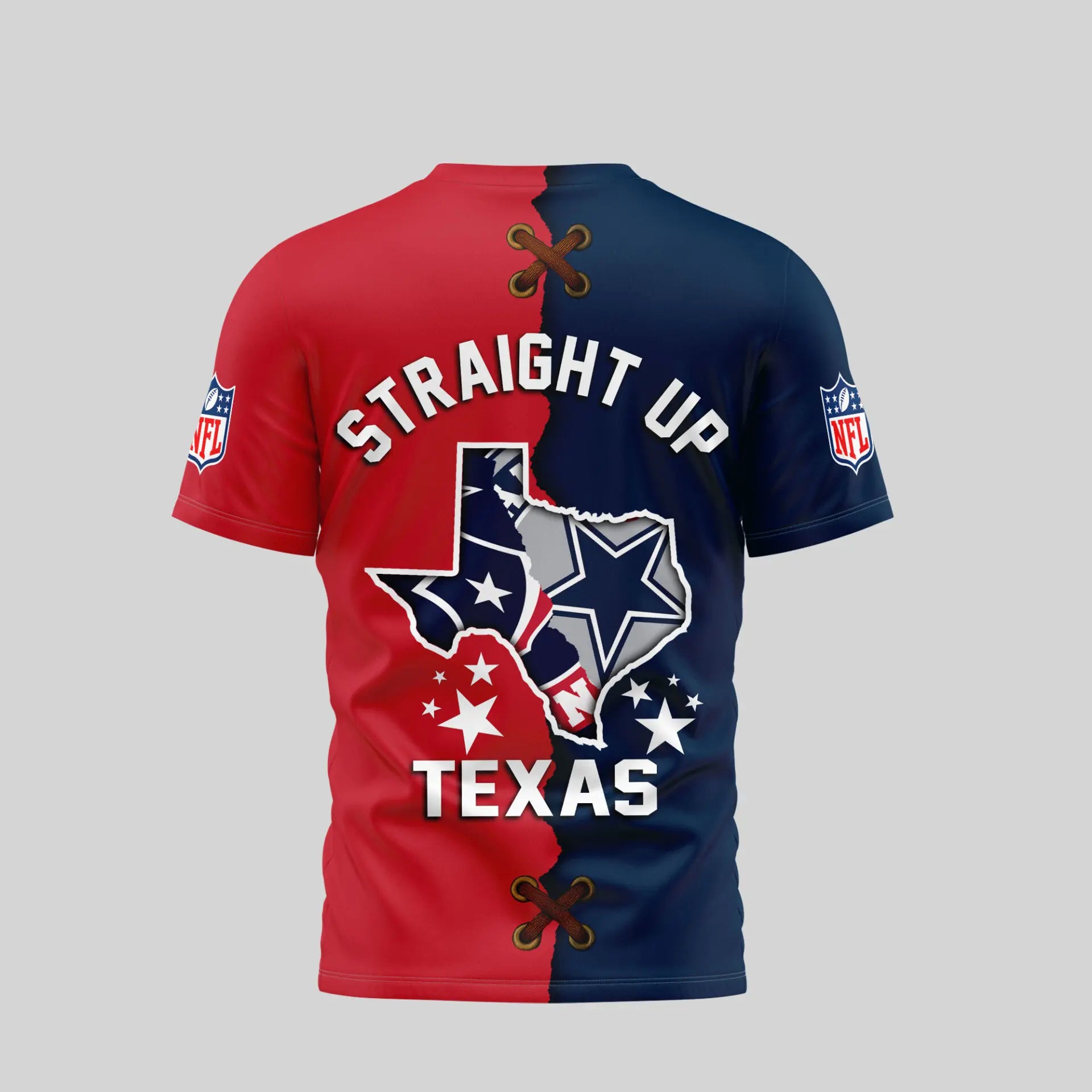 Dallas Cowboys x Houston Texans | Premium Together For Texas 3D Shirt TD – HuddleStyle.com - Main
