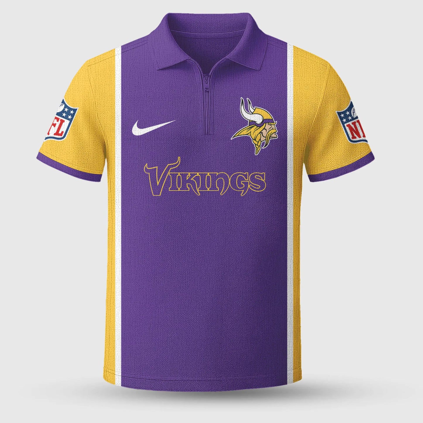 Minnesota Vikings | Premium NFL Combo Polo And Shorts TD – HuddleStyle.com - Image 3
