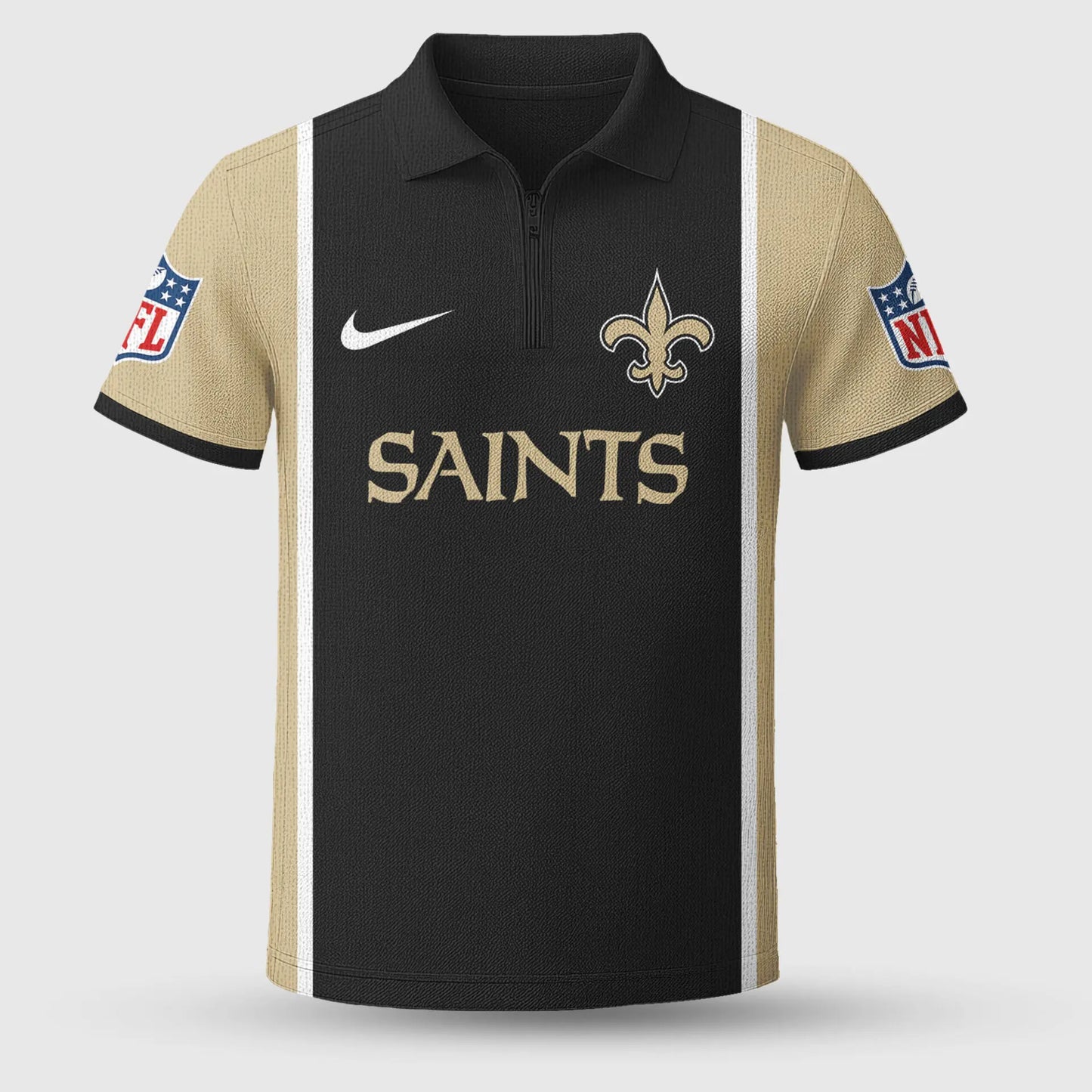 New Orleans Saints | Premium NFL Combo Polo And Shorts TD – HuddleStyle.com - Image 3