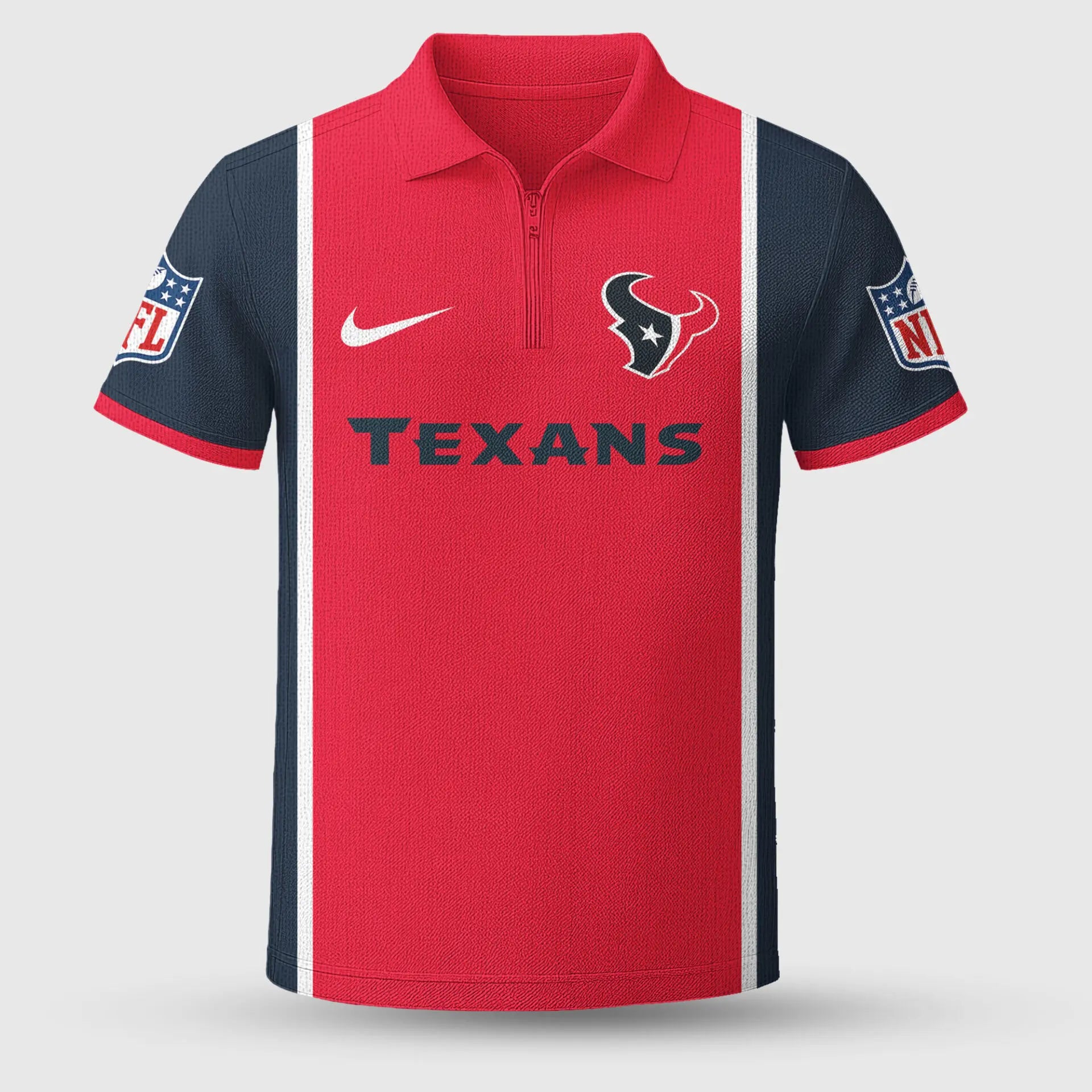 Houston Texans | Premium NFL Combo Polo And Shorts TD – HuddleStyle.com - Image 2