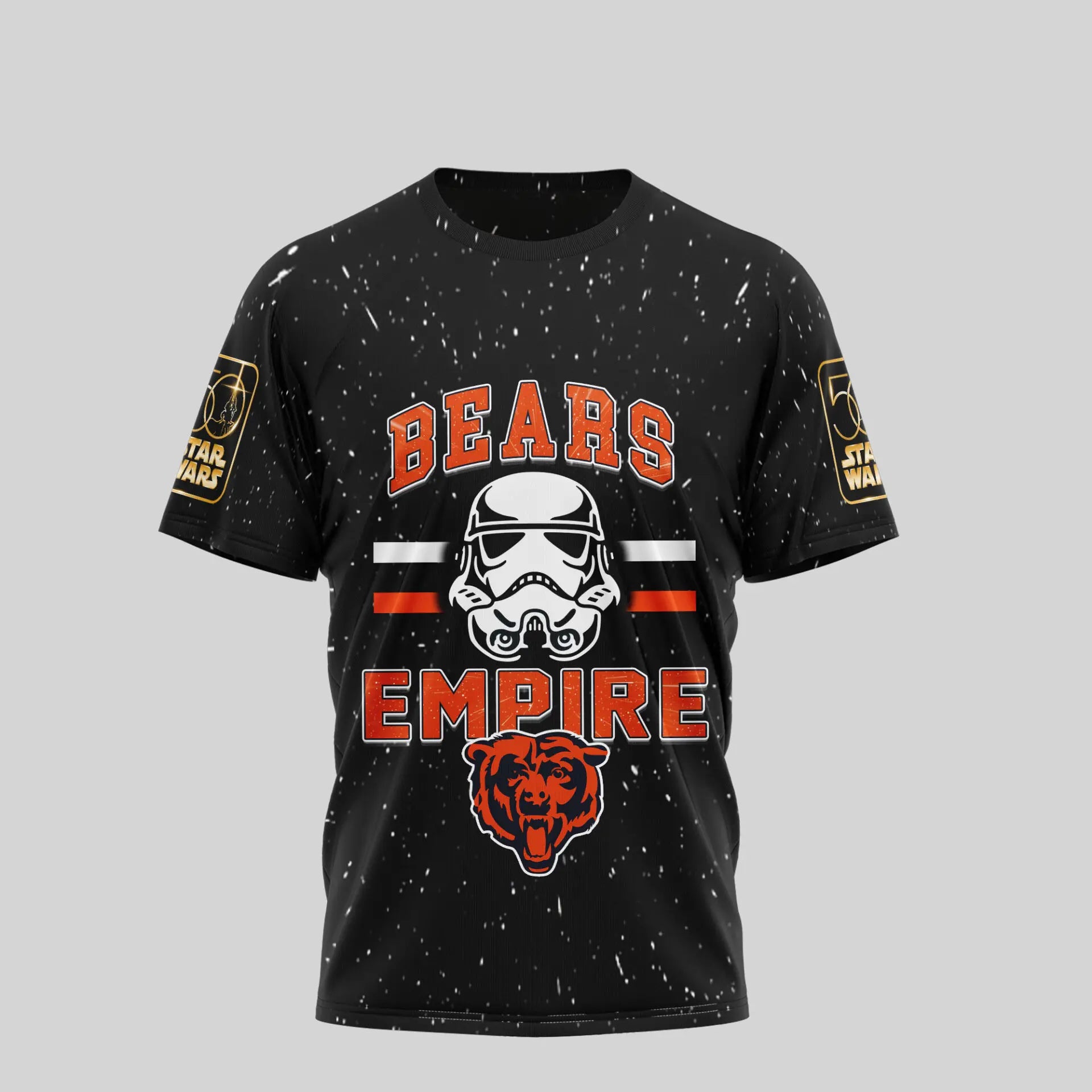 Chicago Bears | Premium NFL x Star Wars 3D Shirt TD – HuddleStyle.com - Main