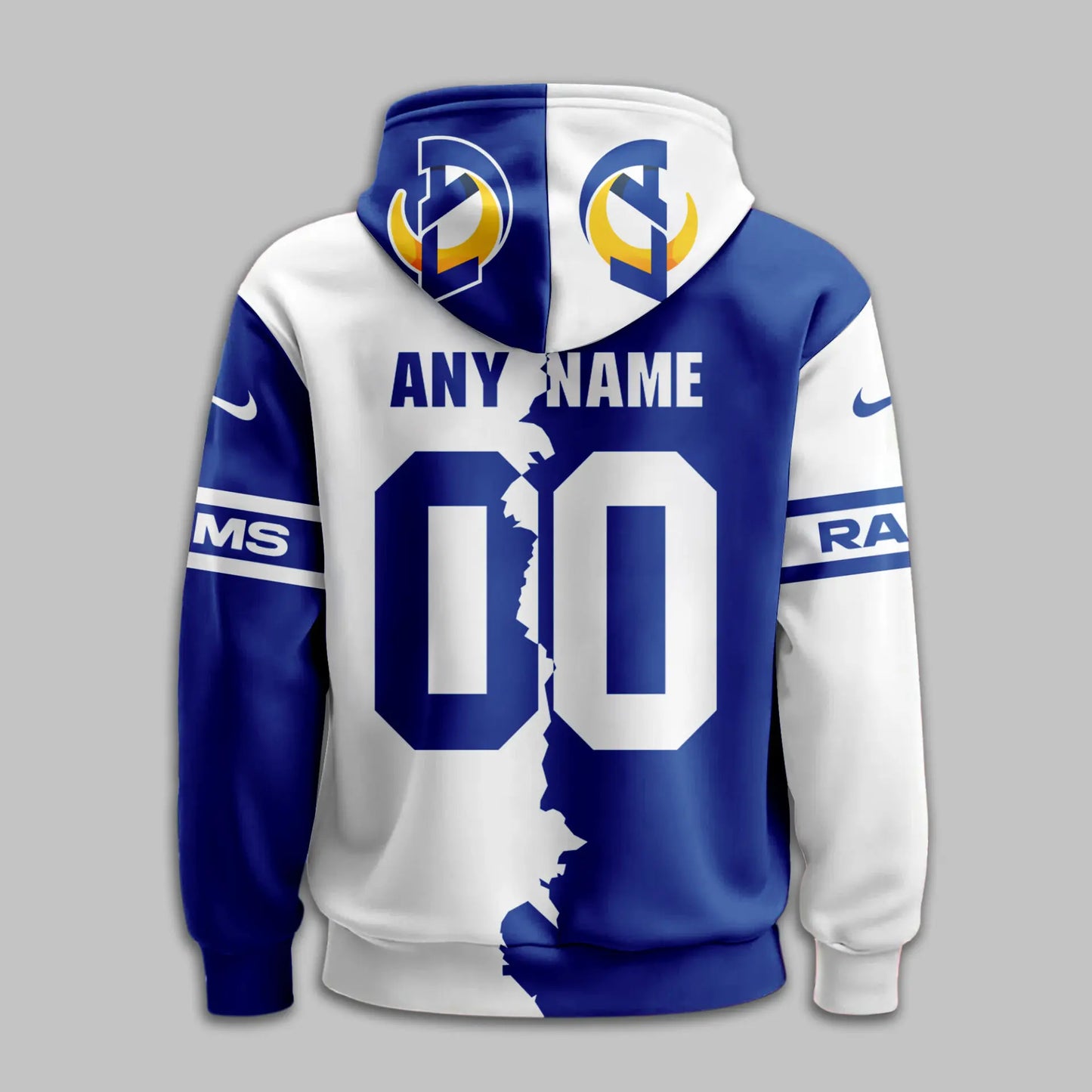 Los Angeles Rams | Premium Victory Split Hoodie TD – HuddleStyle.com - Image 4