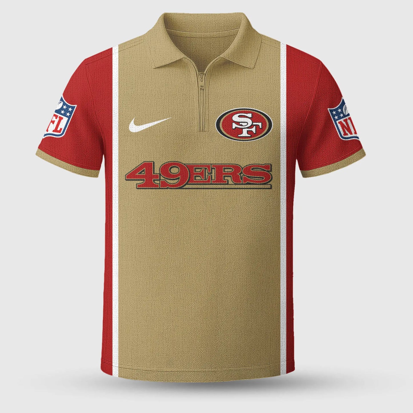 San Francisco 49ers | Premium NFL Combo Polo And Shorts TD – HuddleStyle.com - Image 3