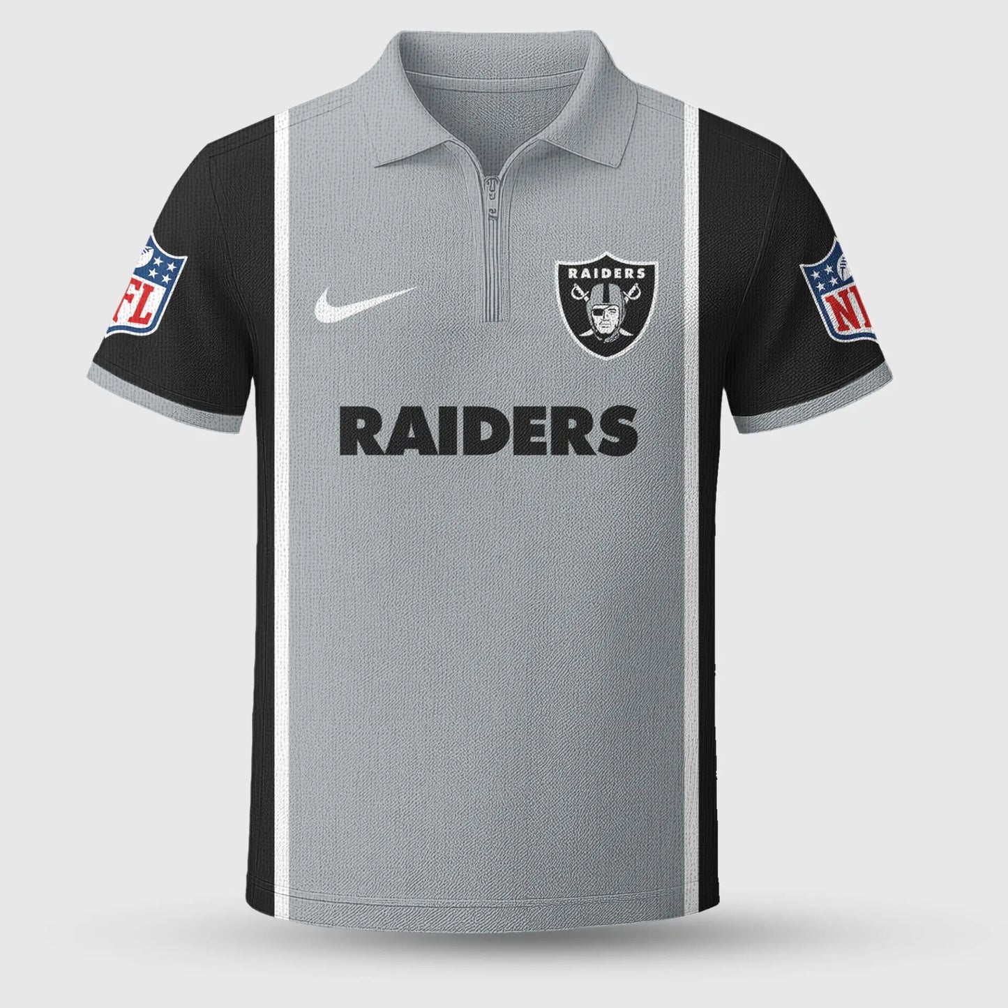 Las Vegas Raiders | Premium NFL Combo Polo And Shorts TD – HuddleStyle.com - Image 3