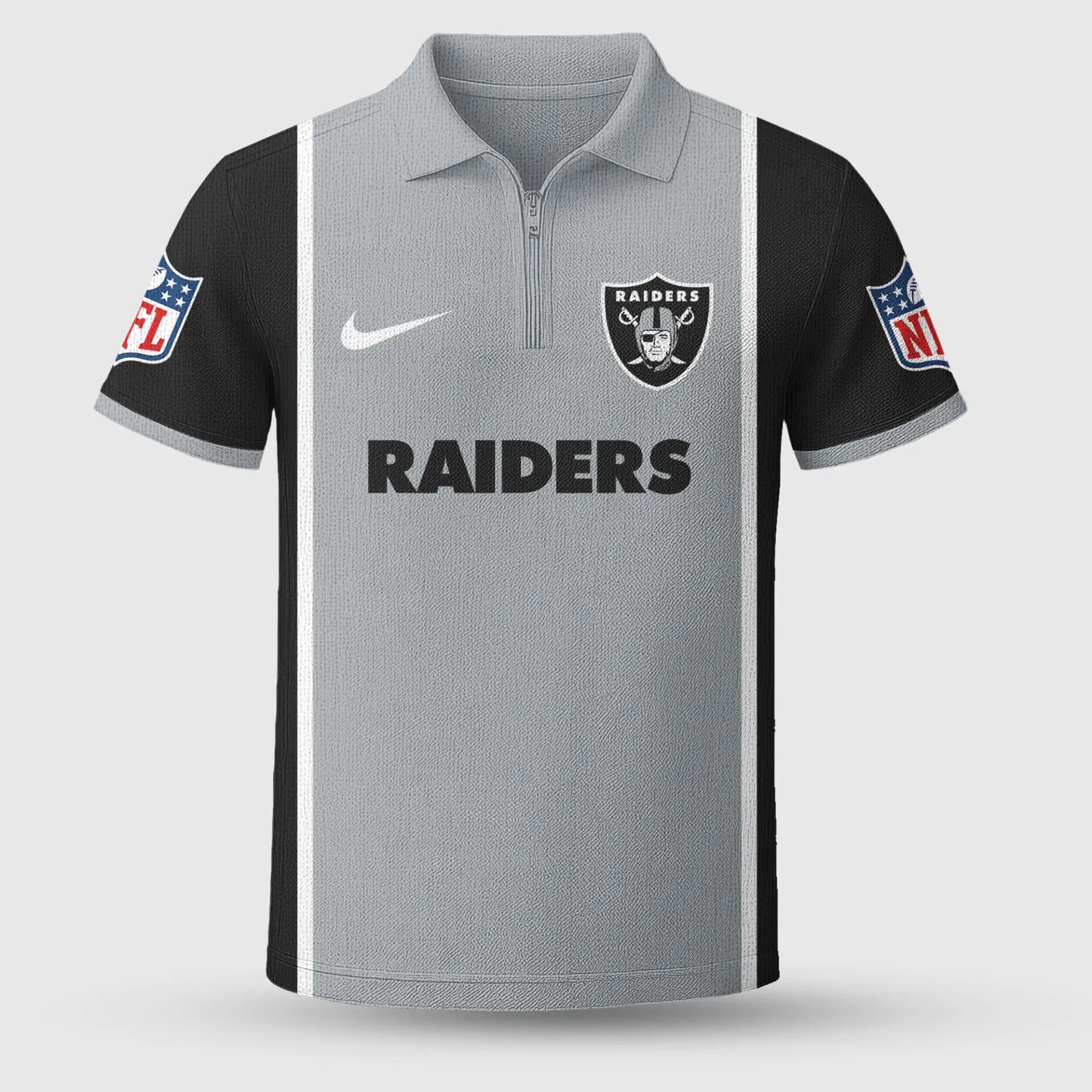 Las Vegas Raiders | Premium NFL Combo Polo And Shorts TD – HuddleStyle.com - Image 3