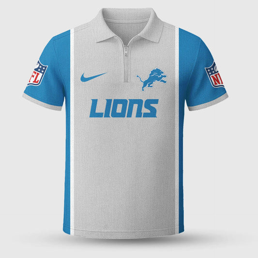 Detroit Lions | Premium NFL Combo Polo And Shorts TD – HuddleStyle.com - Main