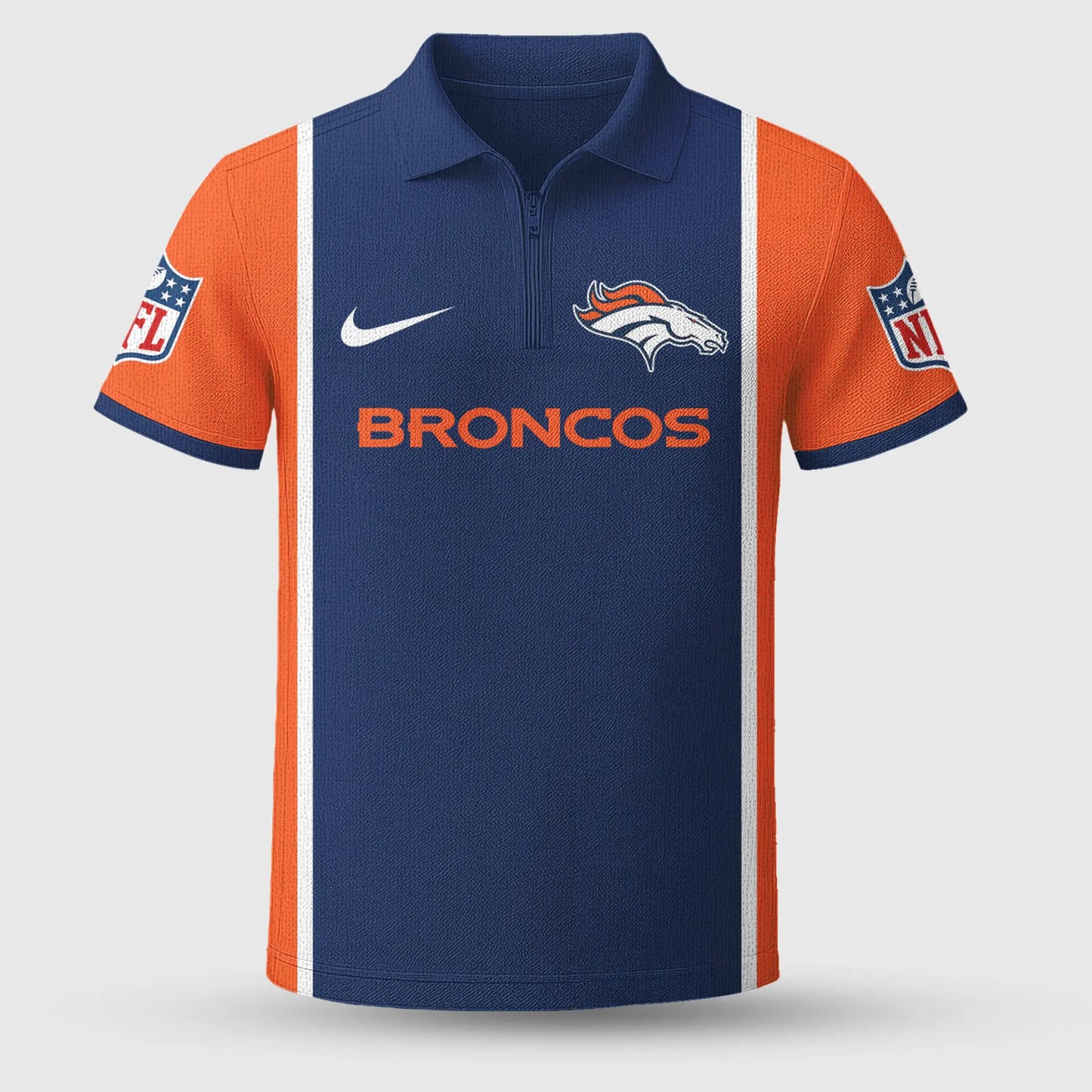 Denver Broncos | Premium NFL Combo Polo And Shorts TD – HuddleStyle.com - Main