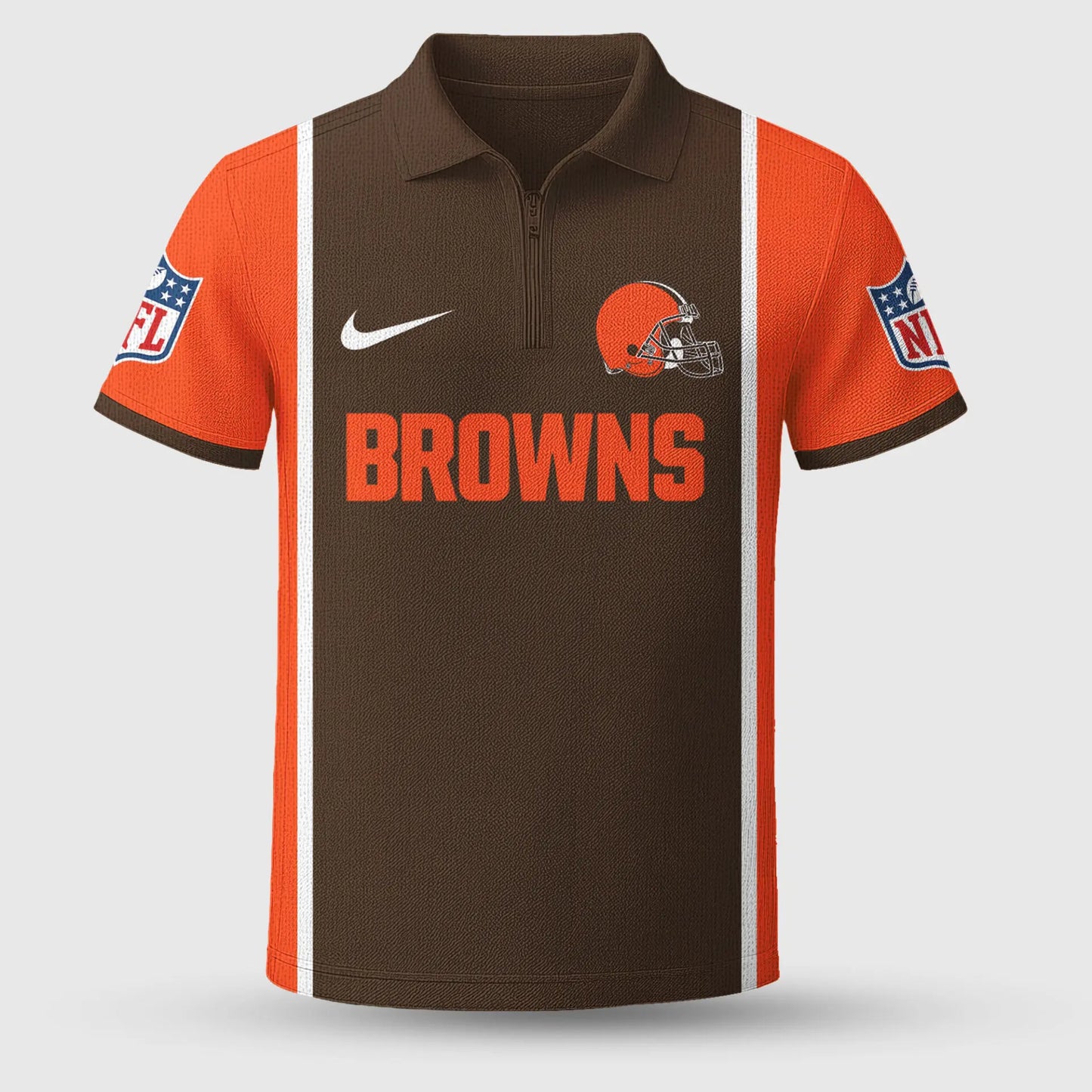 Cleveland Browns | Premium NFL Combo Polo And Shorts TD – HuddleStyle.com - Image 4