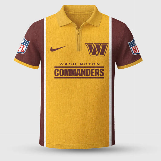 Washington Commanders | Premium NFL Combo Polo And Shorts TD – HuddleStyle.com - Main
