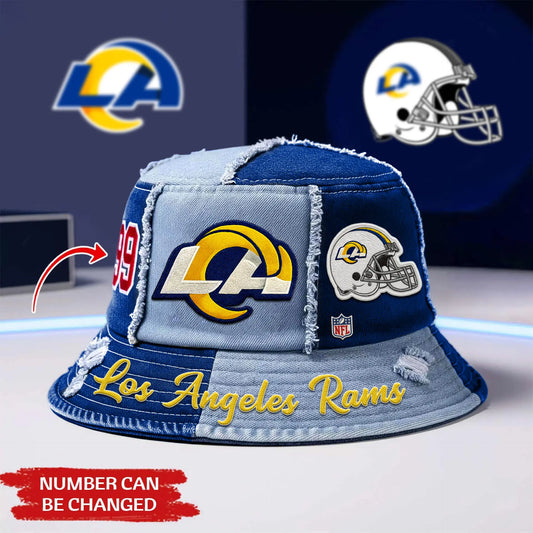 Los Angeles Rams | Premium Bucket Hat TD – HuddleStyle.com - Main