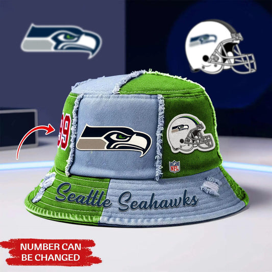 Seattle Seahawks | Premium Bucket Hat TD – HuddleStyle.com - Main