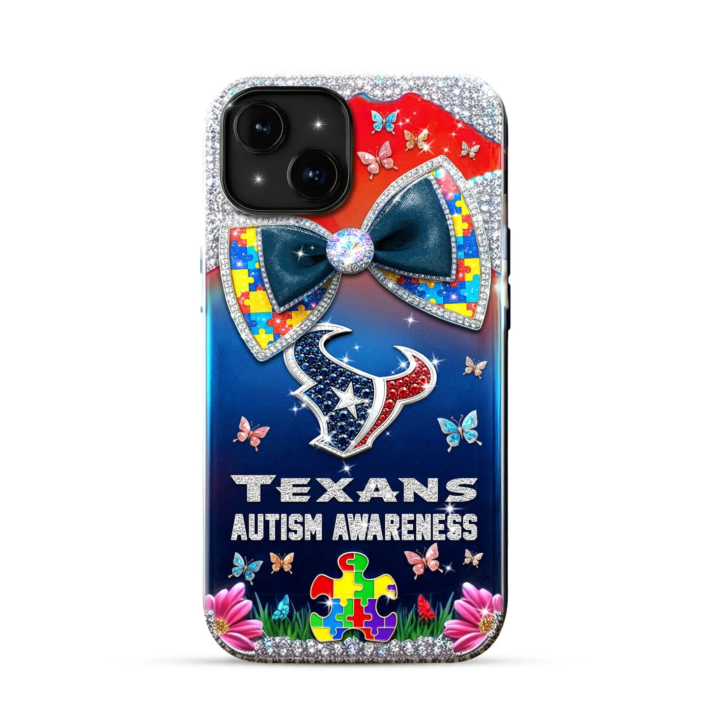 Houston Texans | Premium NFL Autism Awareness Phonecase TD – HuddleStyle.com - Main