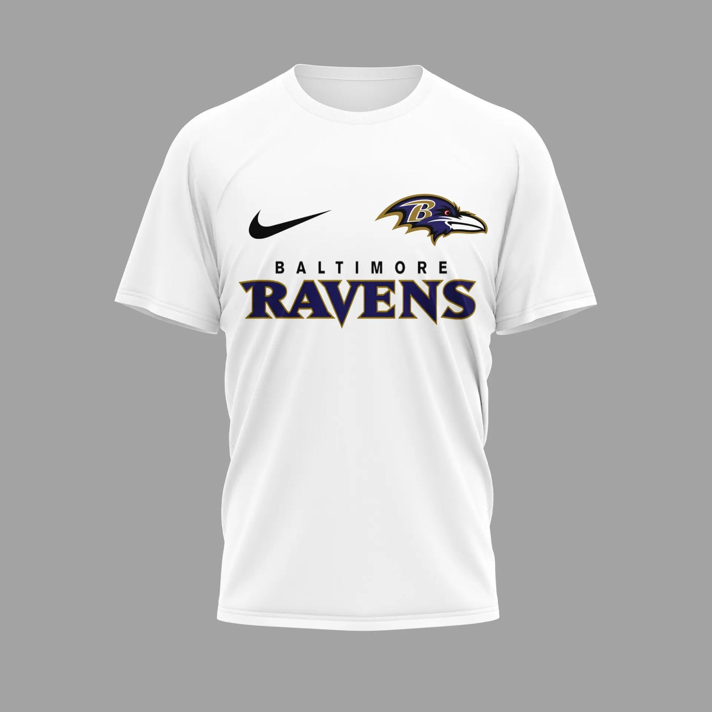 Baltimore Ravens | Premium NFL x Alligator Alcatraz 3D Shirt HI – HuddleStyle.com - Main