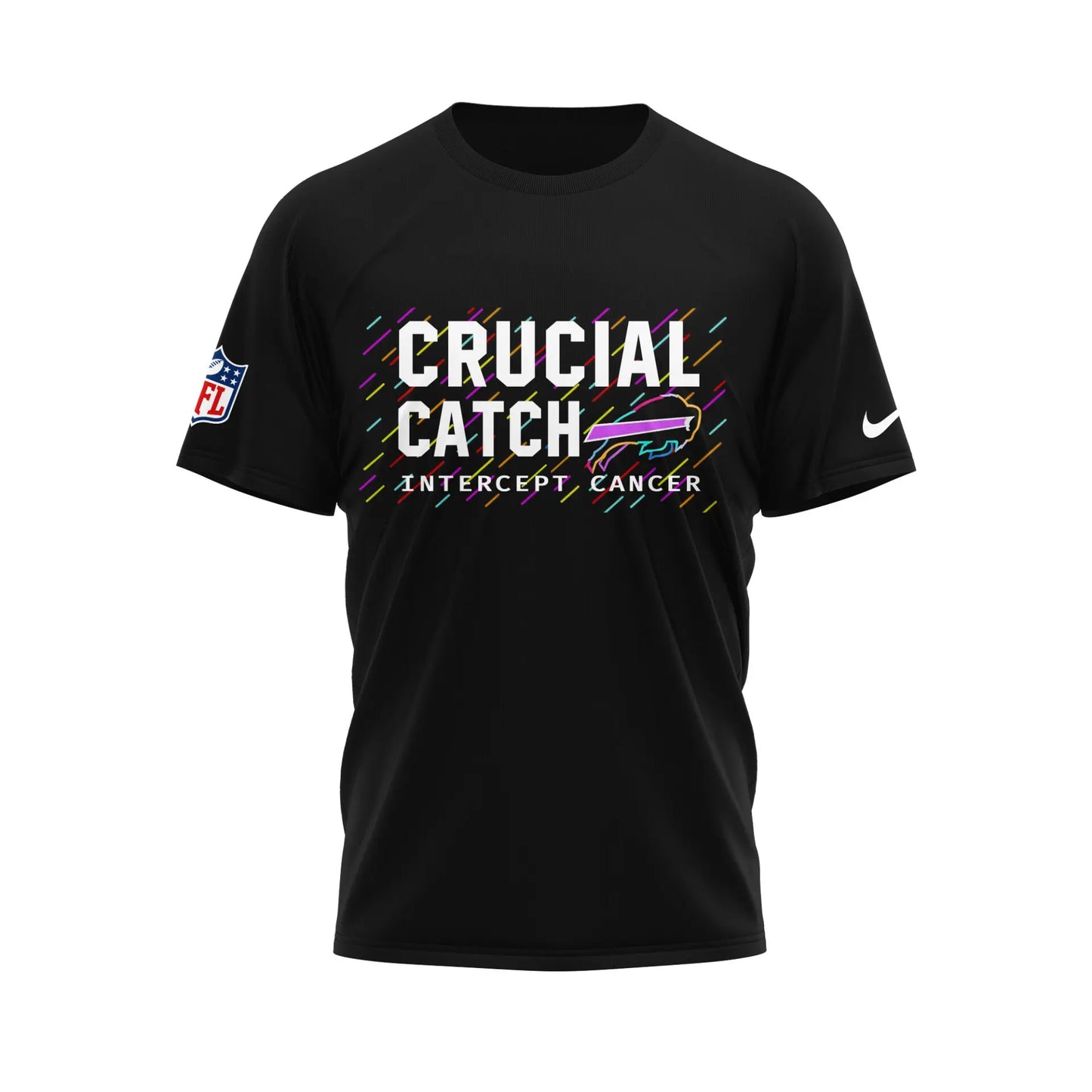 Buffalo Bills | Premium NFL Crucial Catch 3D Shirt HI – HuddleStyle.com - Image 2