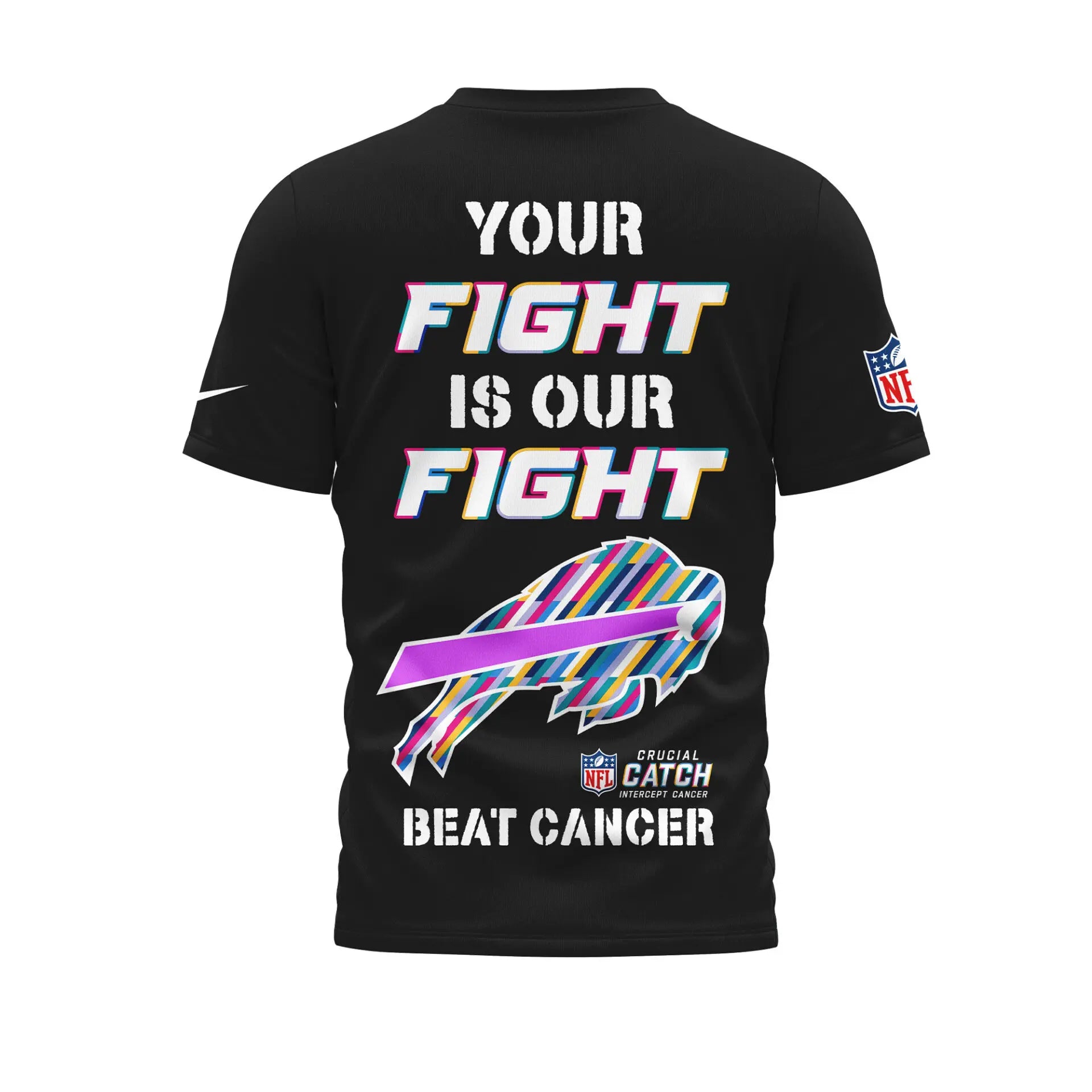 Buffalo Bills | Premium NFL Crucial Catch 3D Shirt HI – HuddleStyle.com - Main