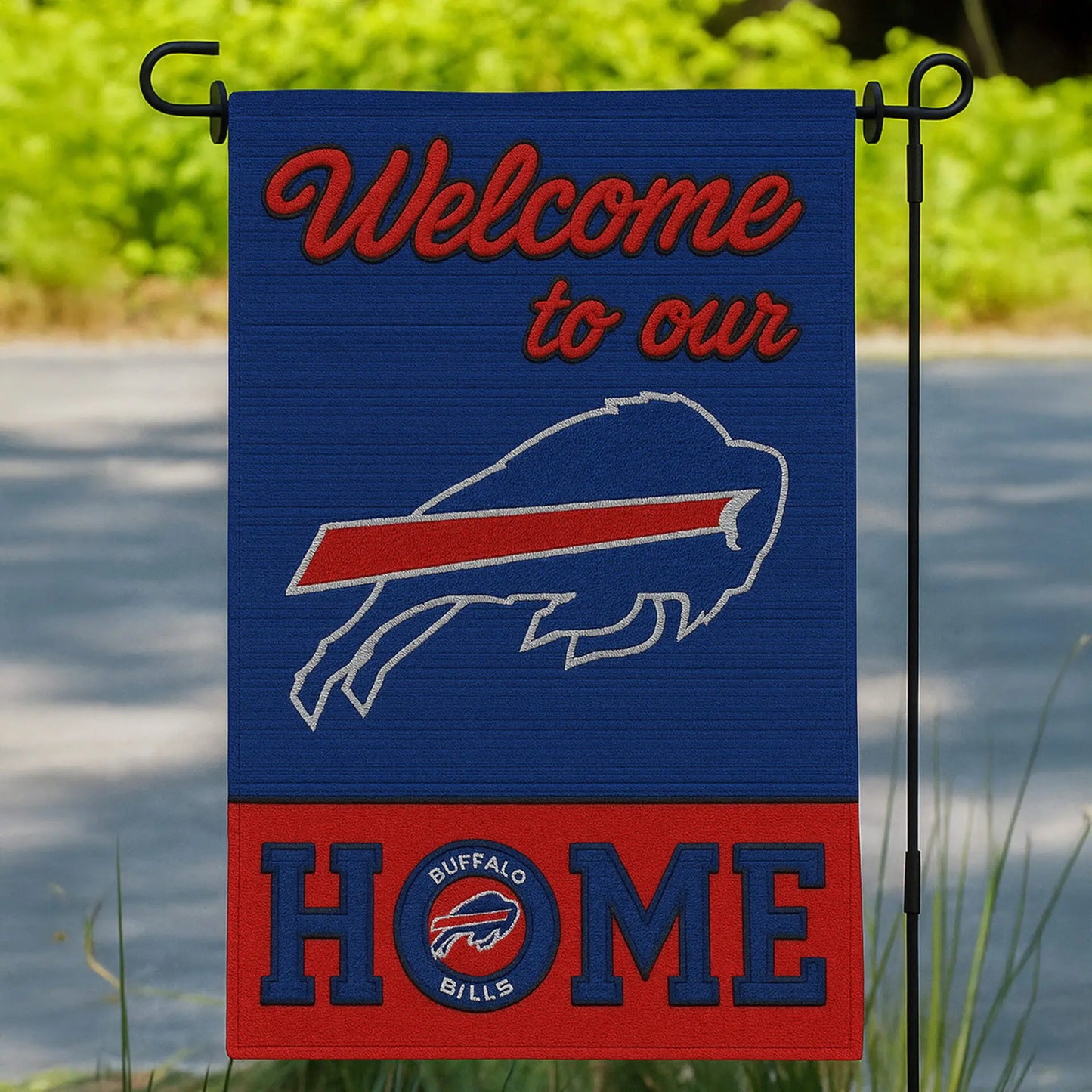 Buffalo Bills | Premium NFL Welcome Home Flag HI – HuddleStyle.com - Main