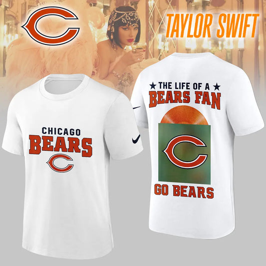 Chicago Bears | Premium NFL x Taylor Swift 3D Shirt HI – HuddleStyle.com - Main