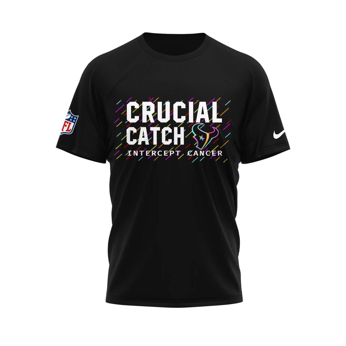 Houston Texans | Premium NFL Crucial Catch 3D Shirt HI – HuddleStyle.com - Image 3