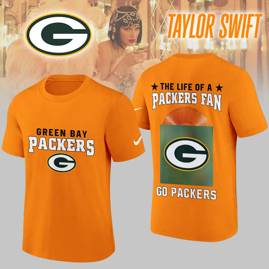 Green Bay Packers | Premium NFL x Taylor Swift 3D Shirt HI – HuddleStyle.com - Main