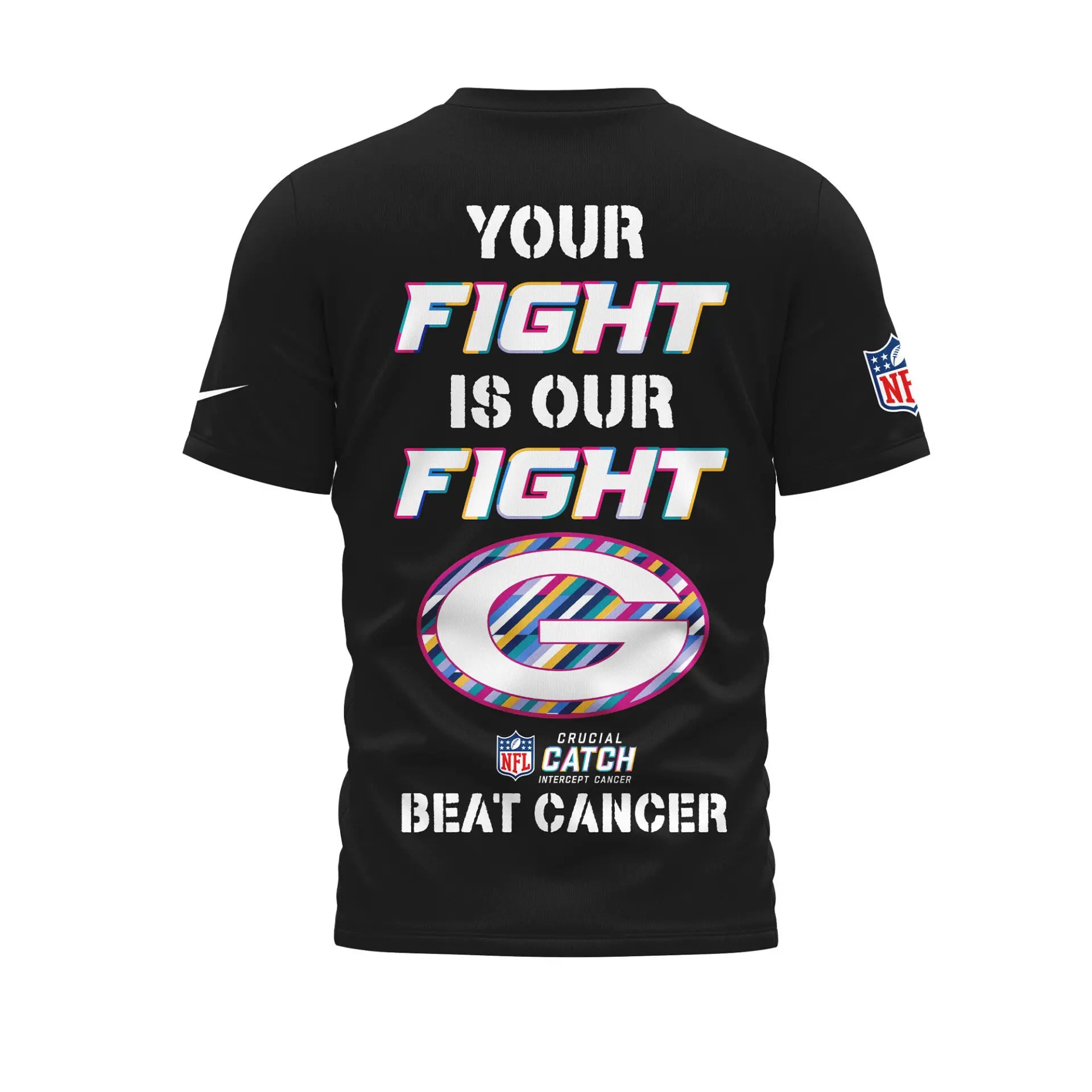 Green Bay Packers | Premium NFL Crucial Catch 3D Shirt HI – HuddleStyle.com - Main