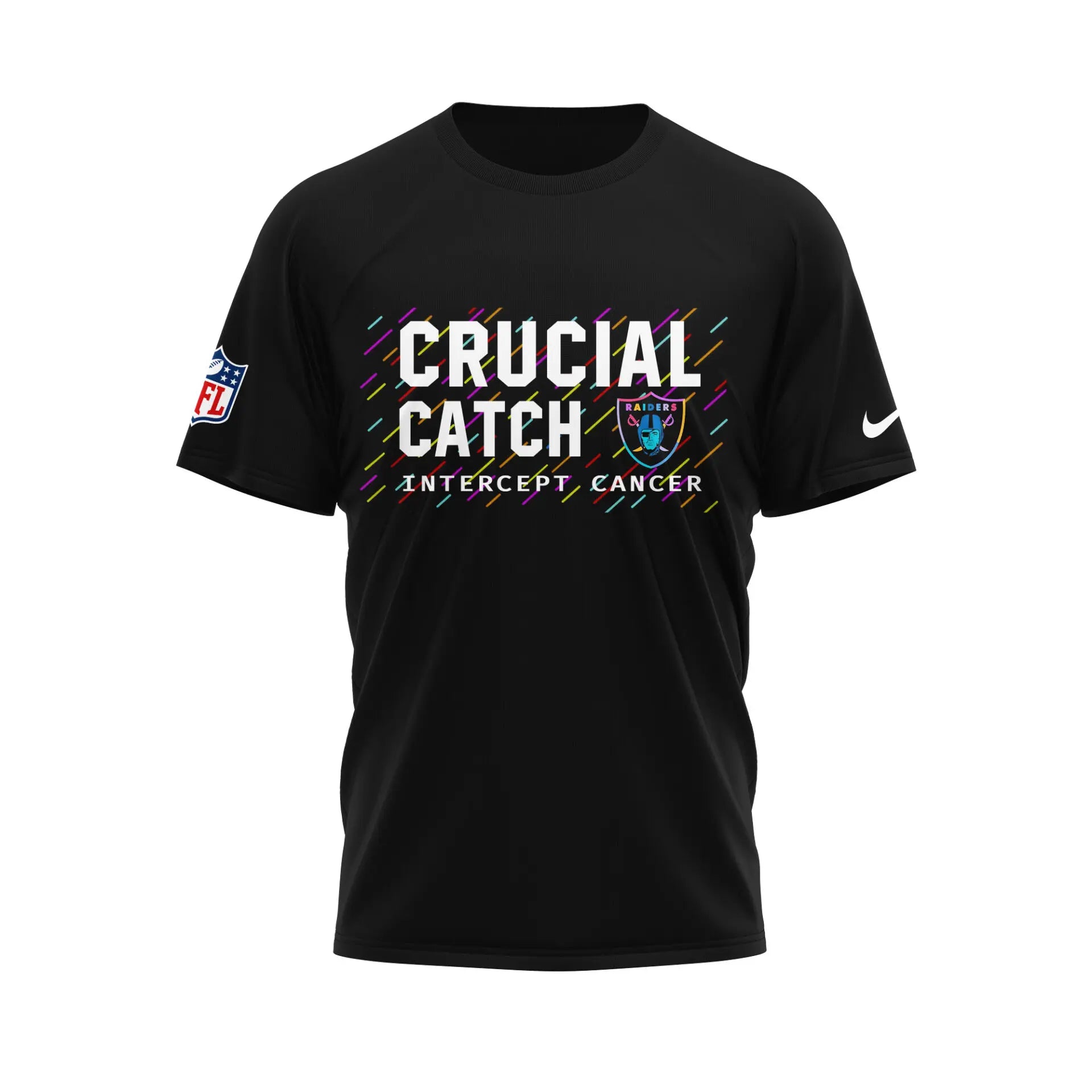 Las Vegas Raiders | Premium NFL Crucial Catch 3D Shirt HI – HuddleStyle.com - Image 2