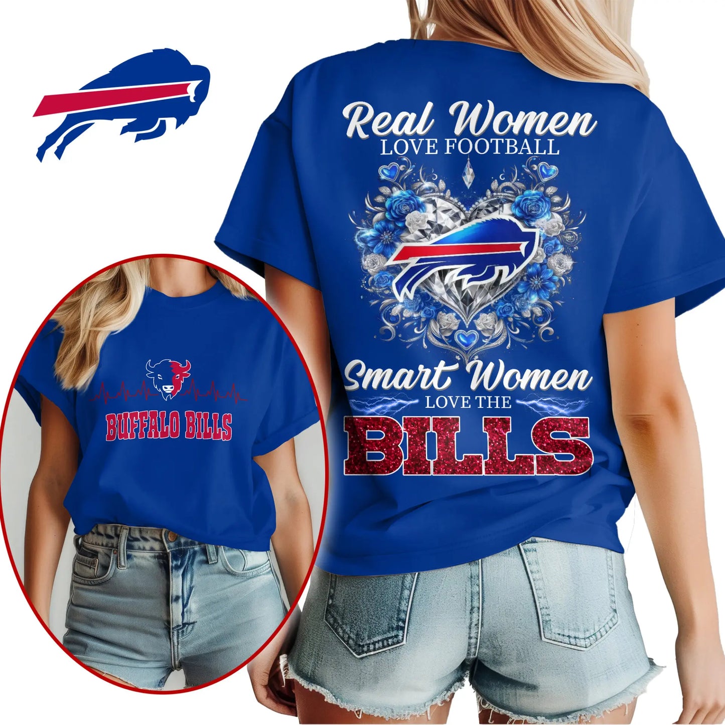 Buffalo Bills | Premium NFL Real Women Love Football NY – HuddleStyle.com - Image 2
