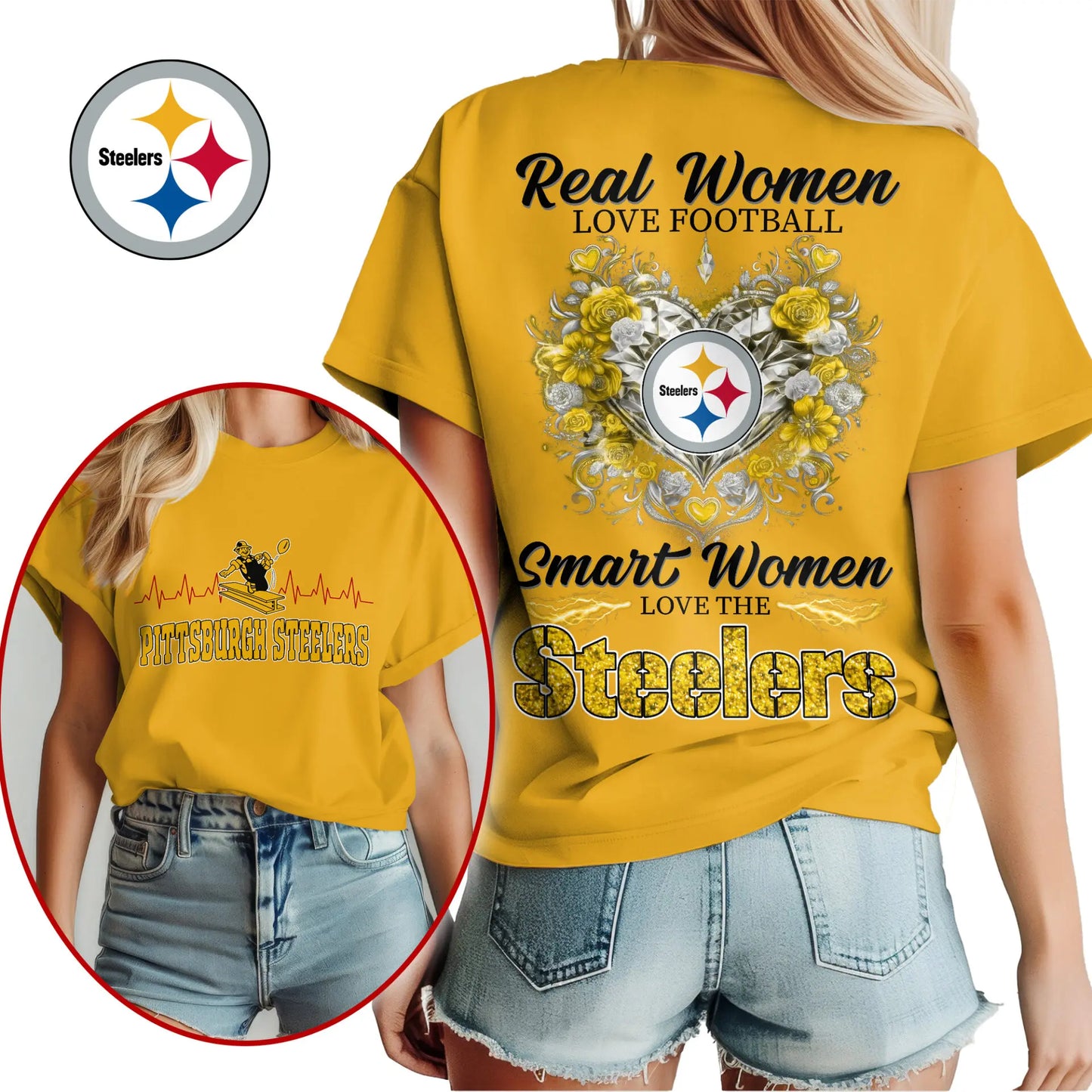 Pittsburgh Steelers | Premium NFL Real Women Love Football NY – HuddleStyle.com - Main