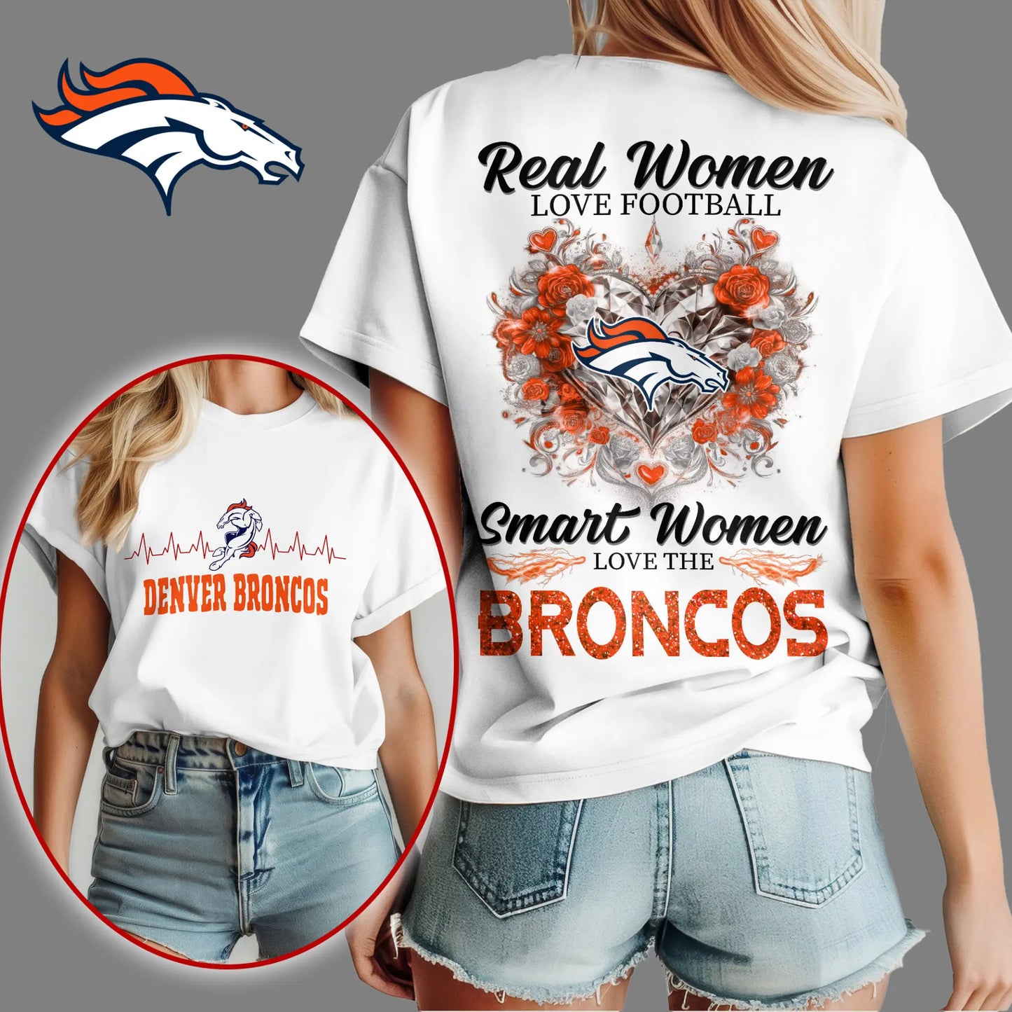 Denver Broncos | Premium NFL Real Women Love Football NY – HuddleStyle.com - Image 2