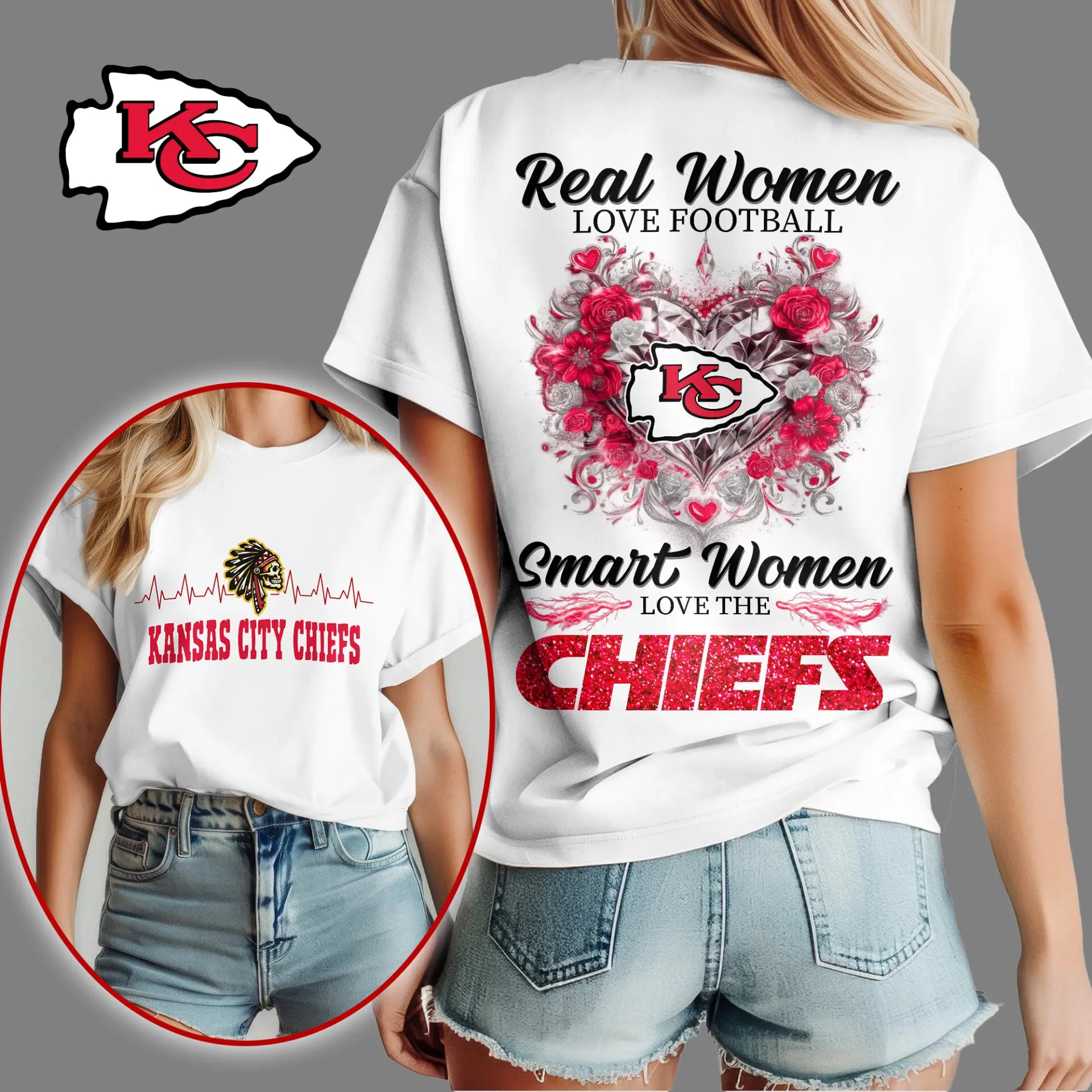 Kansas City Chiefs | Premium NFL Real Women Love Football NY – HuddleStyle.com - Main