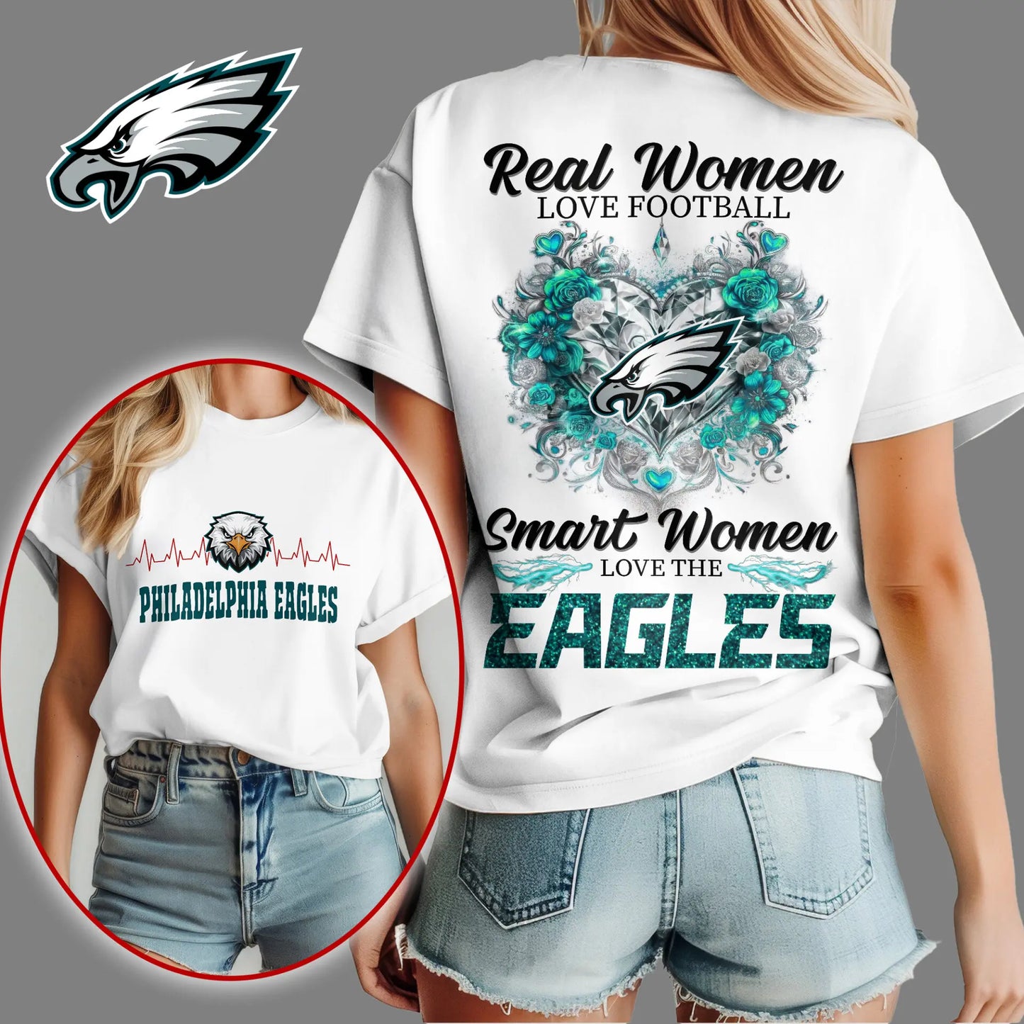 Philadelphia Eagles | Premium NFL Real Women Love Football NY – HuddleStyle.com - Image 2