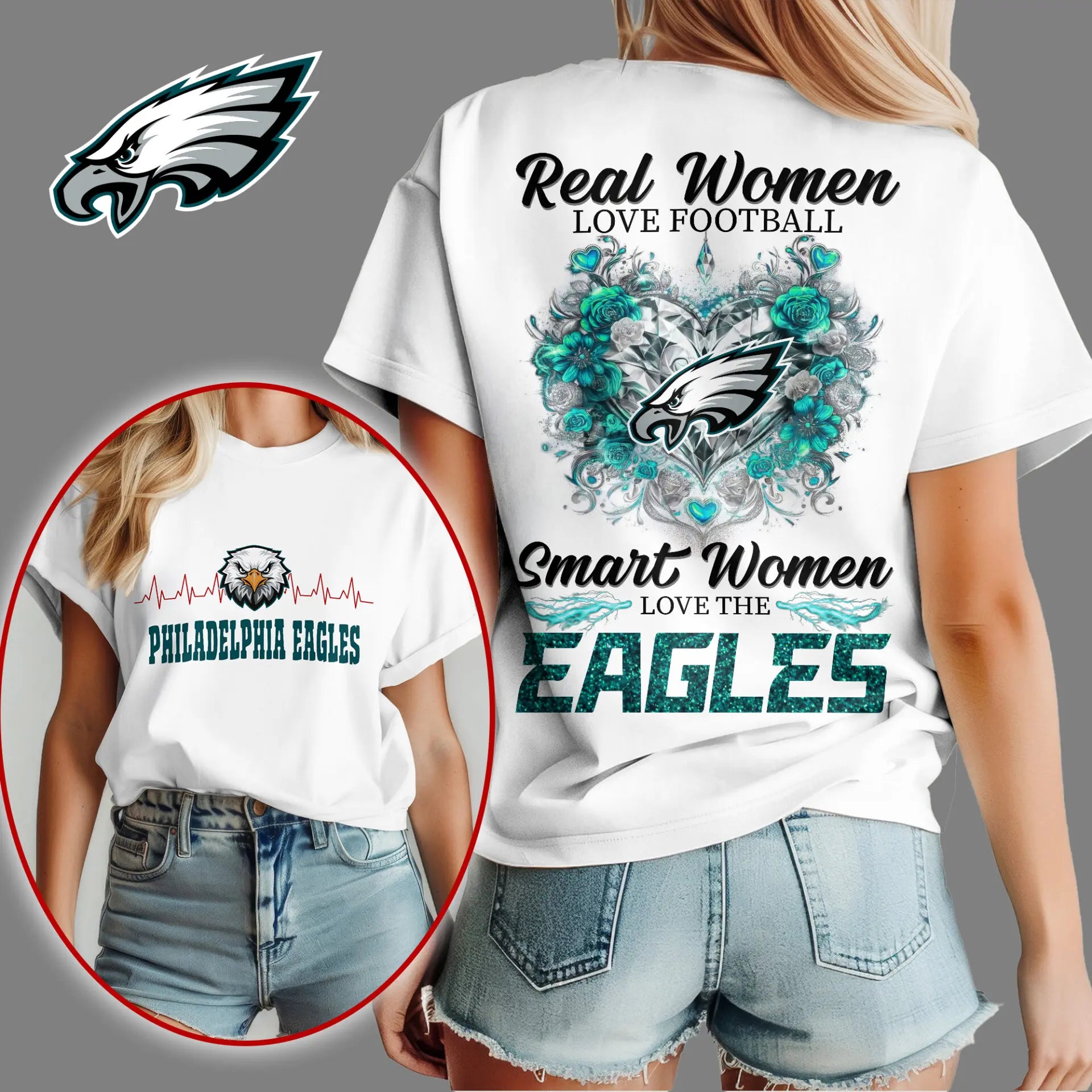 Philadelphia Eagles | Premium NFL Real Women Love Football NY – HuddleStyle.com - Image 2