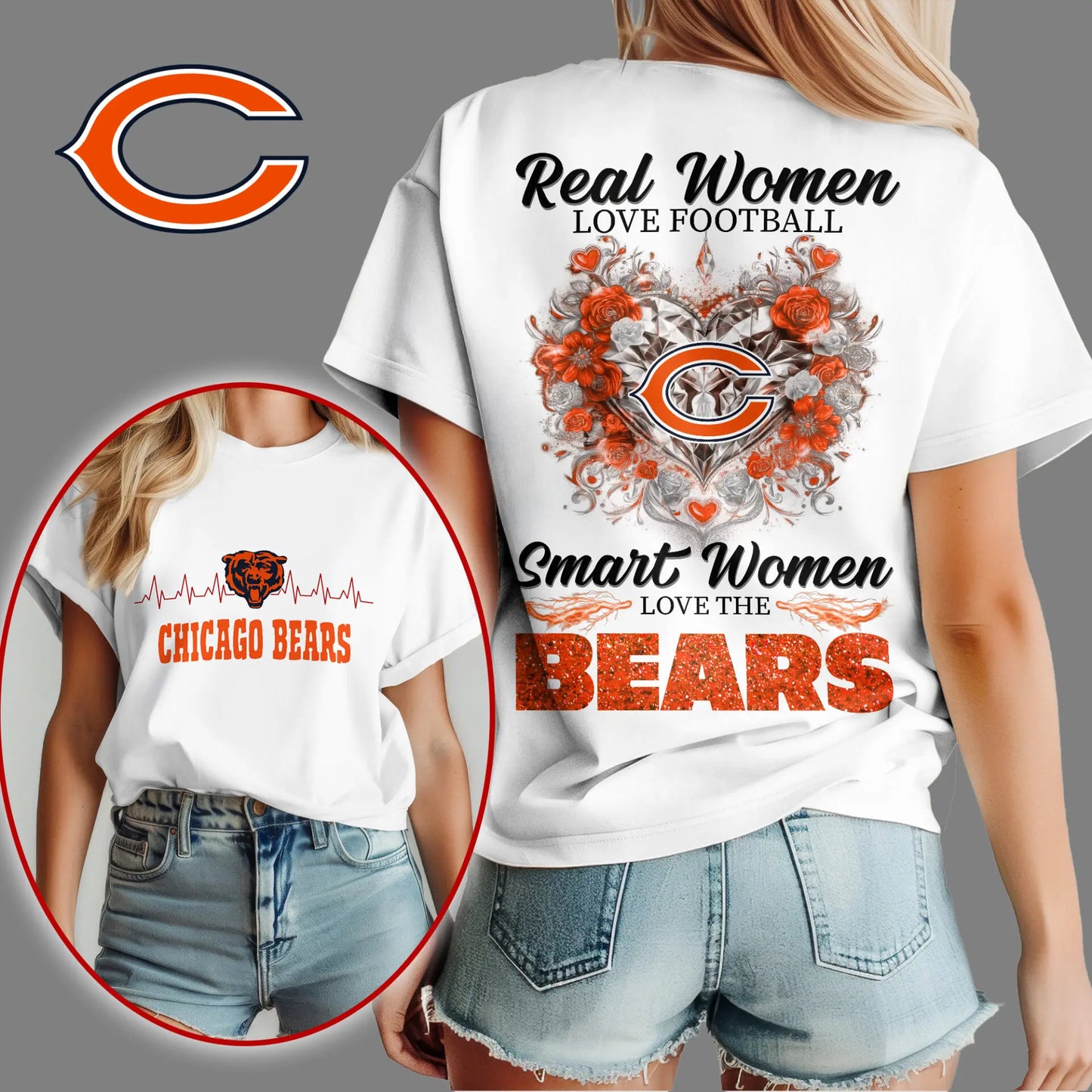 Chicago Bears | Premium NFL Real Women Love Football NY – HuddleStyle.com - Image 3