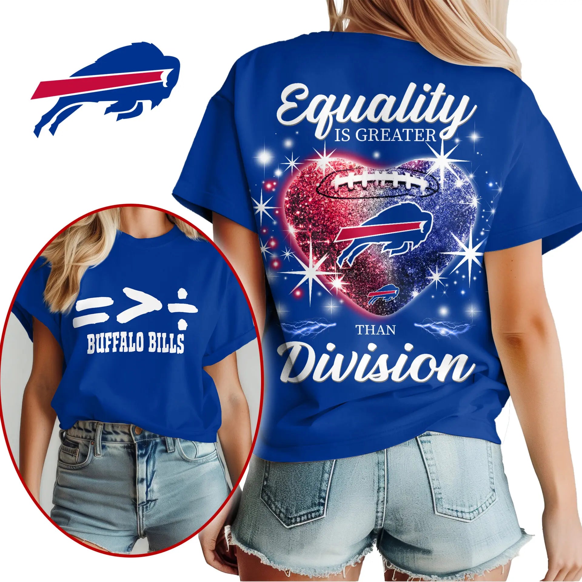 Buffalo Bills | Premium Women’s Equality Day Women’s Shirt NY – HuddleStyle.com - Image 2