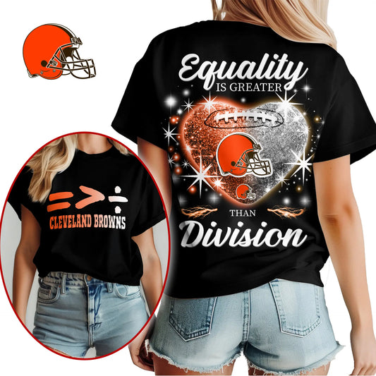 Cleveland Browns | Premium Women’s Equality Day Women’s Shirt NY – HuddleStyle.com - Main