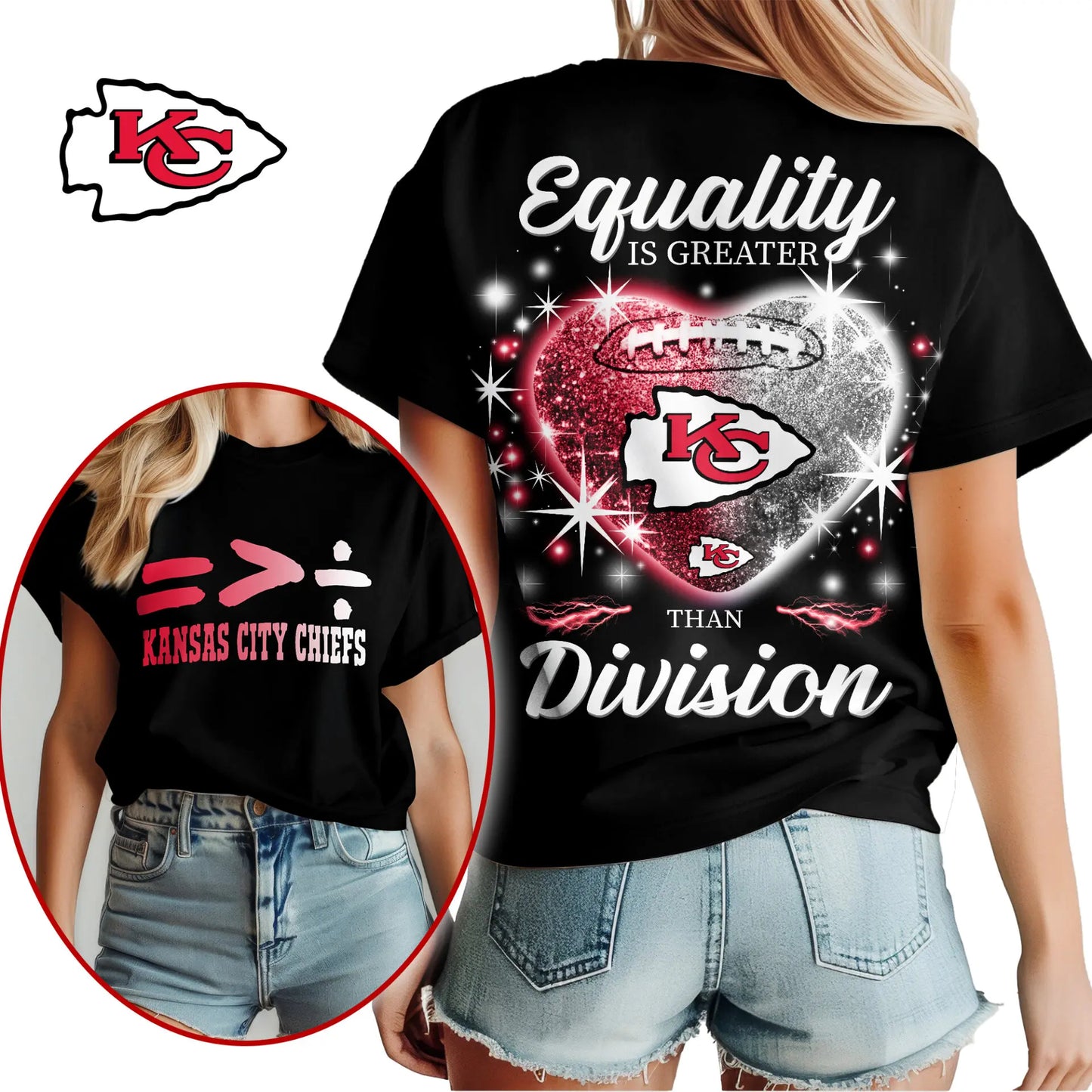 Kansas City Chiefs | Premium Women’s Equality Day Women’s Shirt NY – HuddleStyle.com - Image 2
