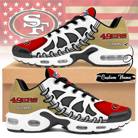 San Francisco 49ers | Premium NFL Custom Air Max Shoes for Fans NY – HuddleStyle.com - Main