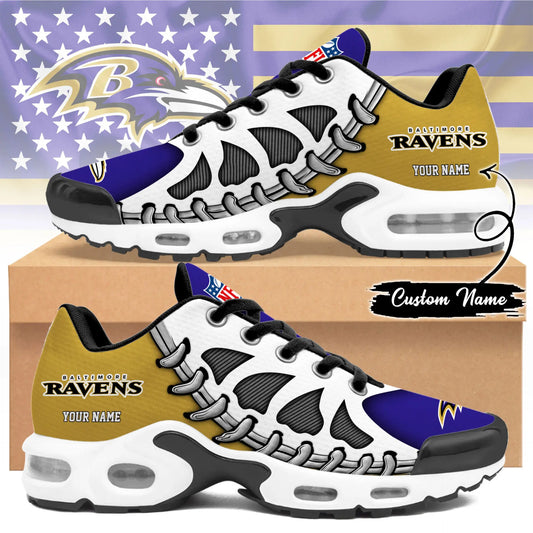Baltimore Ravens | Premium NFL Custom Air Max Shoes for Fans NY – HuddleStyle.com - Main