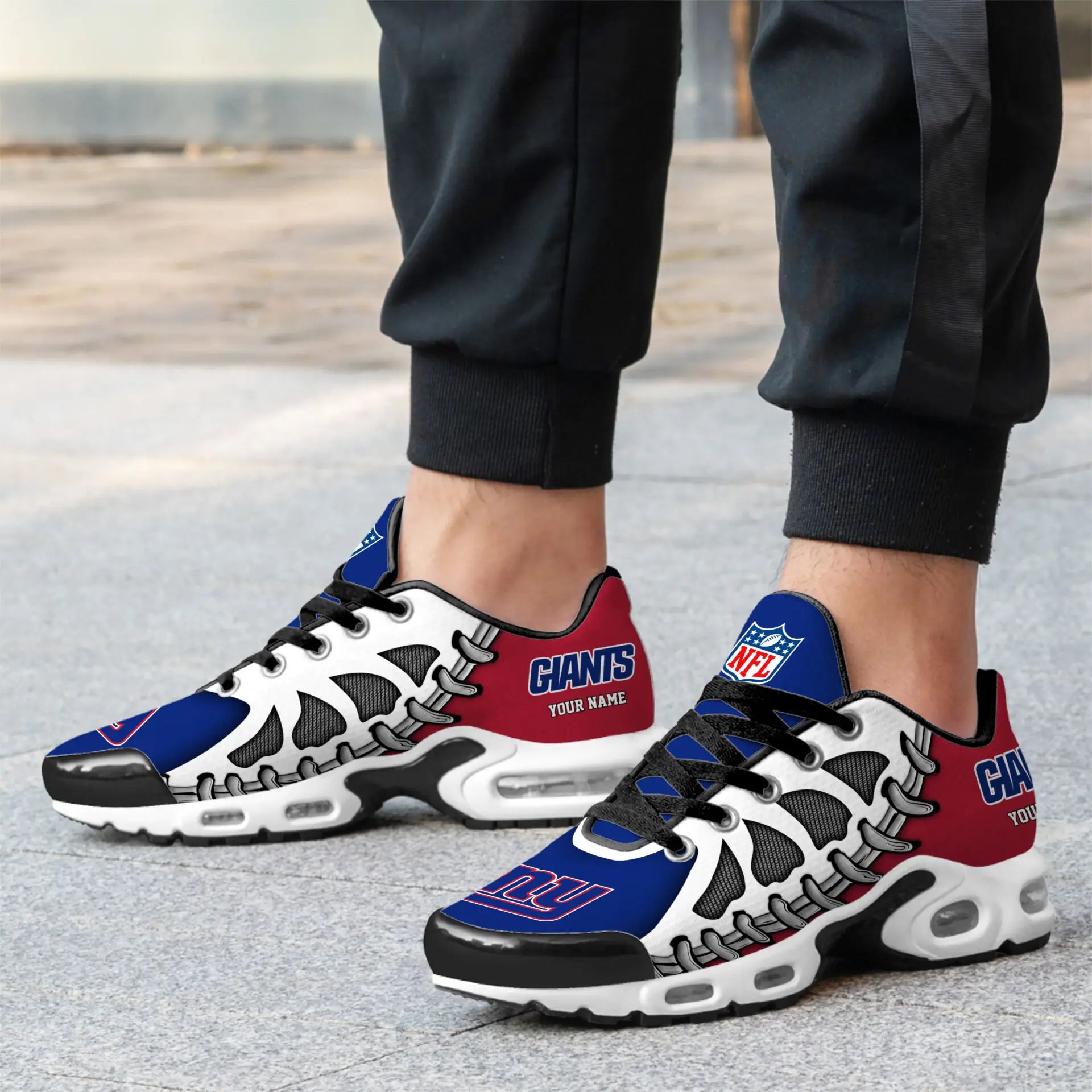 New York Giants | Premium NFL Custom Air Max Shoes for Fans NY – HuddleStyle.com - Image 3