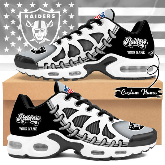 Las Vegas Raiders | Premium NFL Custom Air Max Shoes for Fans NY – HuddleStyle.com - Main