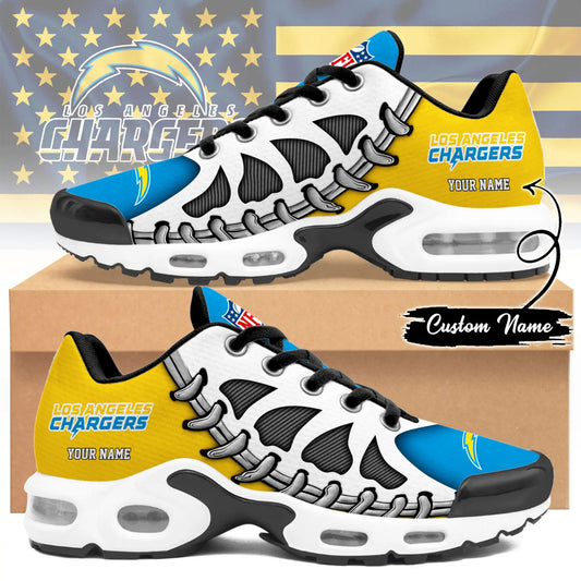 Los Angeles Chargers | Premium NFL Custom Air Max Shoes for Fans NY – HuddleStyle.com - Main