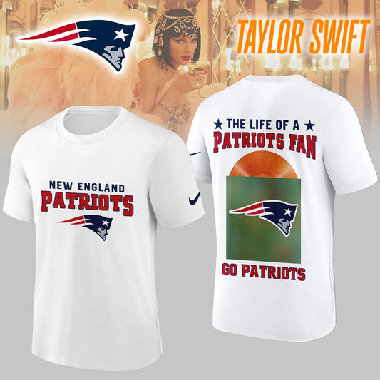 New England Patriots | Premium NFL x Taylor Swift 3D Shirt HI – HuddleStyle.com - Main