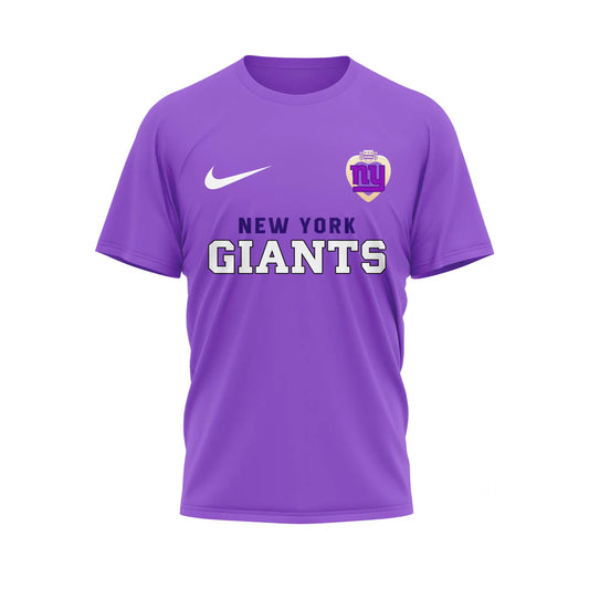 New York Giants | Premium NFL Premium National Purple Heart Day 3D Shirt HI – HuddleStyle.com - Main